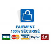 Paiement 100% sécurisé