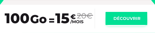 100go = 15€/mois